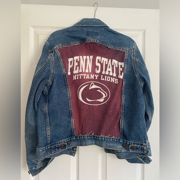 Custom Penn State Levi’s Jean jacket - Picture 1 of 4
